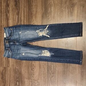 ❤️ COSMIC BLUE LOVE ADRIANNE DISTRESSED BOYFRIEND JEANS, 4 (27)